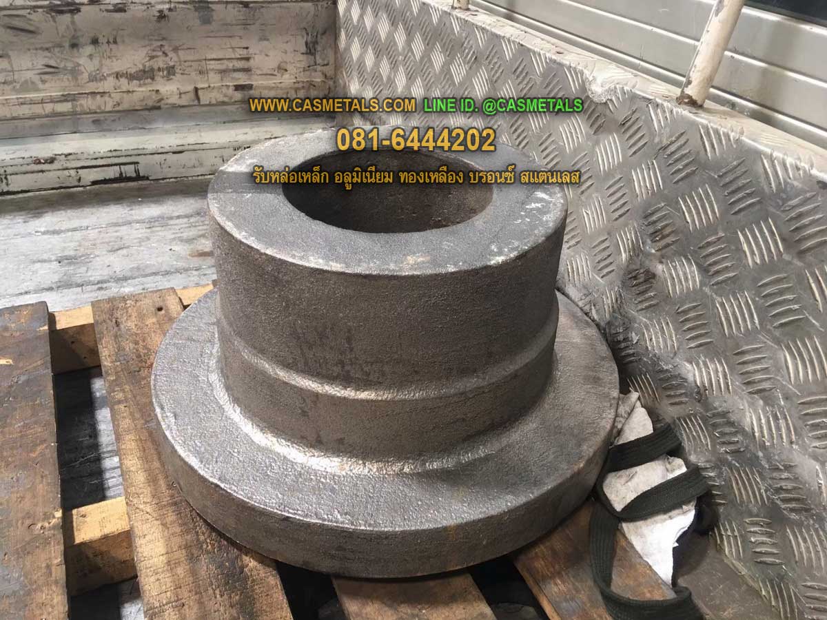 บู๊ชหน้าแปลนเหล็กหล่อ รับหล่องานตามแบบ casmetals.com