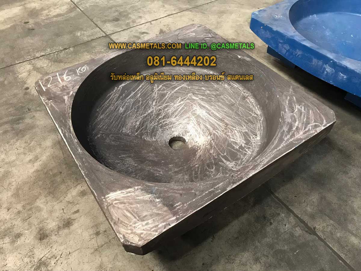 รับหล่อชิ้นงานเหล็กหล่อตามแบบ เหล็กหล่อ FC20 เหล็กหล่อเหนียว FCD45 casmetals.com