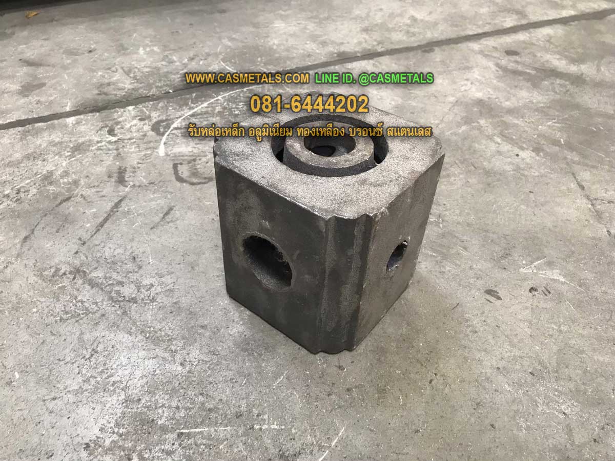 รับหล่อชิ้นงานเหล็กหล่อตามแบบ เหล็กหล่อ FC20 เหล็กหล่อเหนียว FCD45 casmetals.com
